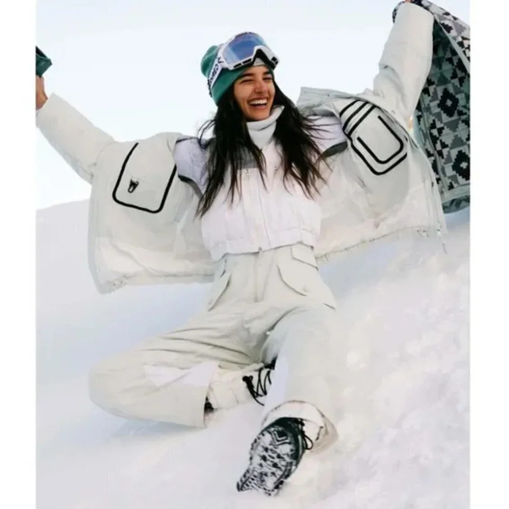 NWT Free People Movement Around The Block Ski Puffer Jacket Medium